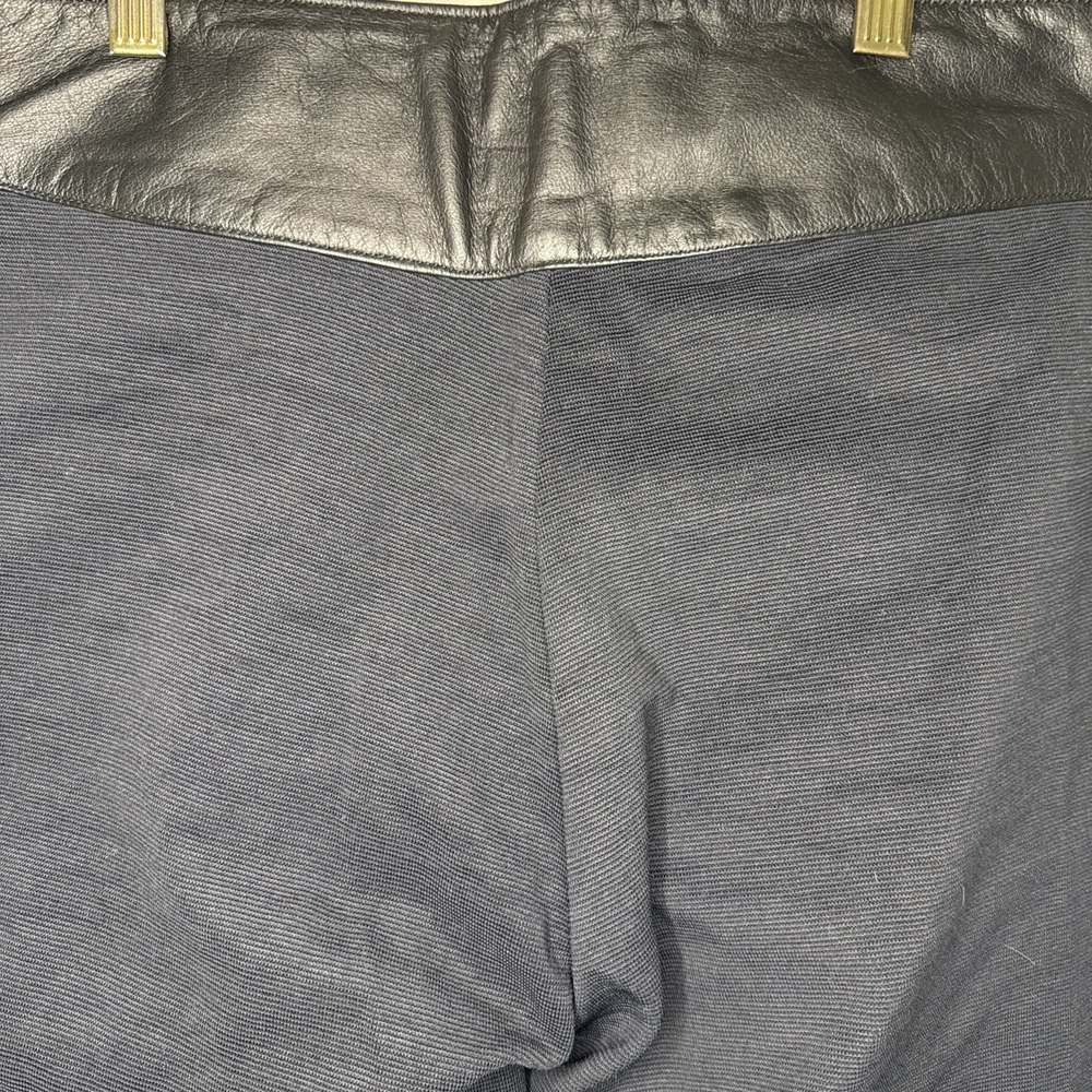 Harley-Davidson Women's Leather Moto Pants Size 10 Black Genuine HD Vintage - Picture 6 of 15
